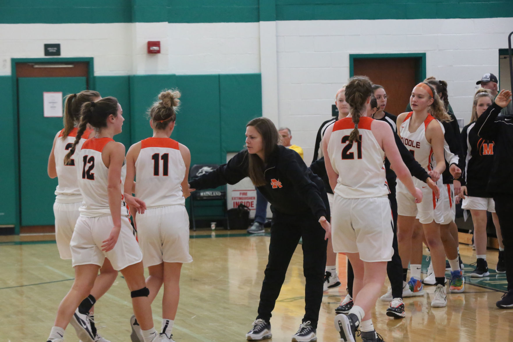 Middle Manasquan girls basketball